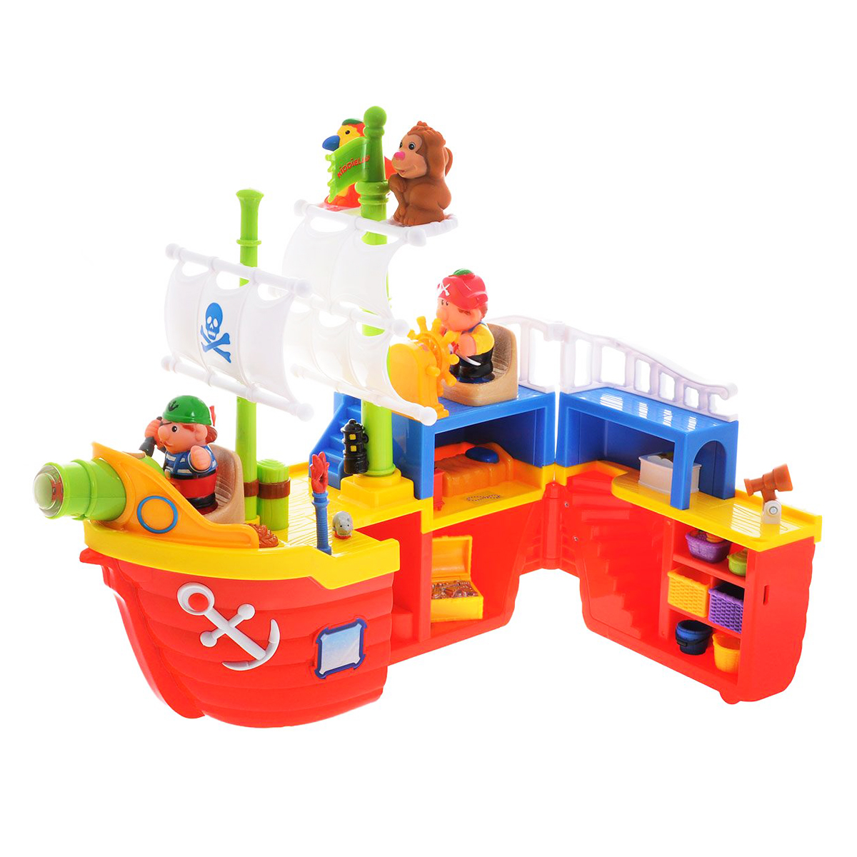 Игровой набор - Пиратский Корабль, Kiddieland 038075