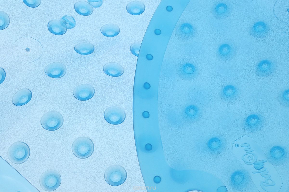 Антислизький килимок для ванни 70*35, BabyOno 1346 (синій)
