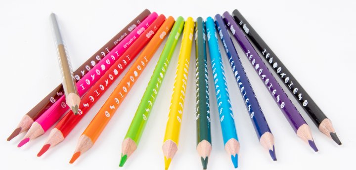 Цветные карандаши треугольные с точилкой Star Wars (12 шт., 13 цветов), 89458PTR