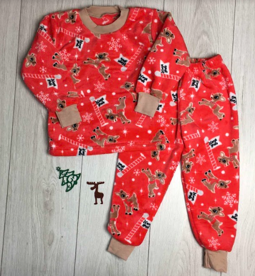 Плюшевая пижама для ребенка, Мамине чадо 32-40