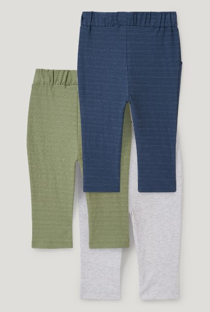 Трикотажные штанишки для ребенка 1шт.(синие)