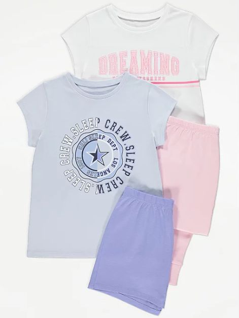 Трикотажна піжама для дівчинки 1шт. (белая футболка и розовые штаны)