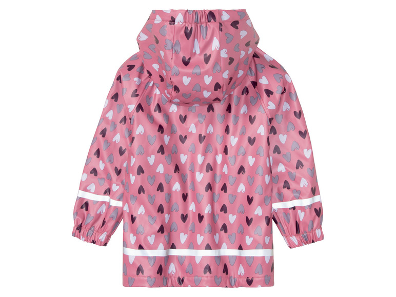 Стильна курточка-дощовик для дівчинки