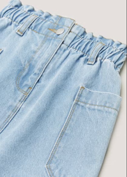 Стильная джинсовая юбка для девочки