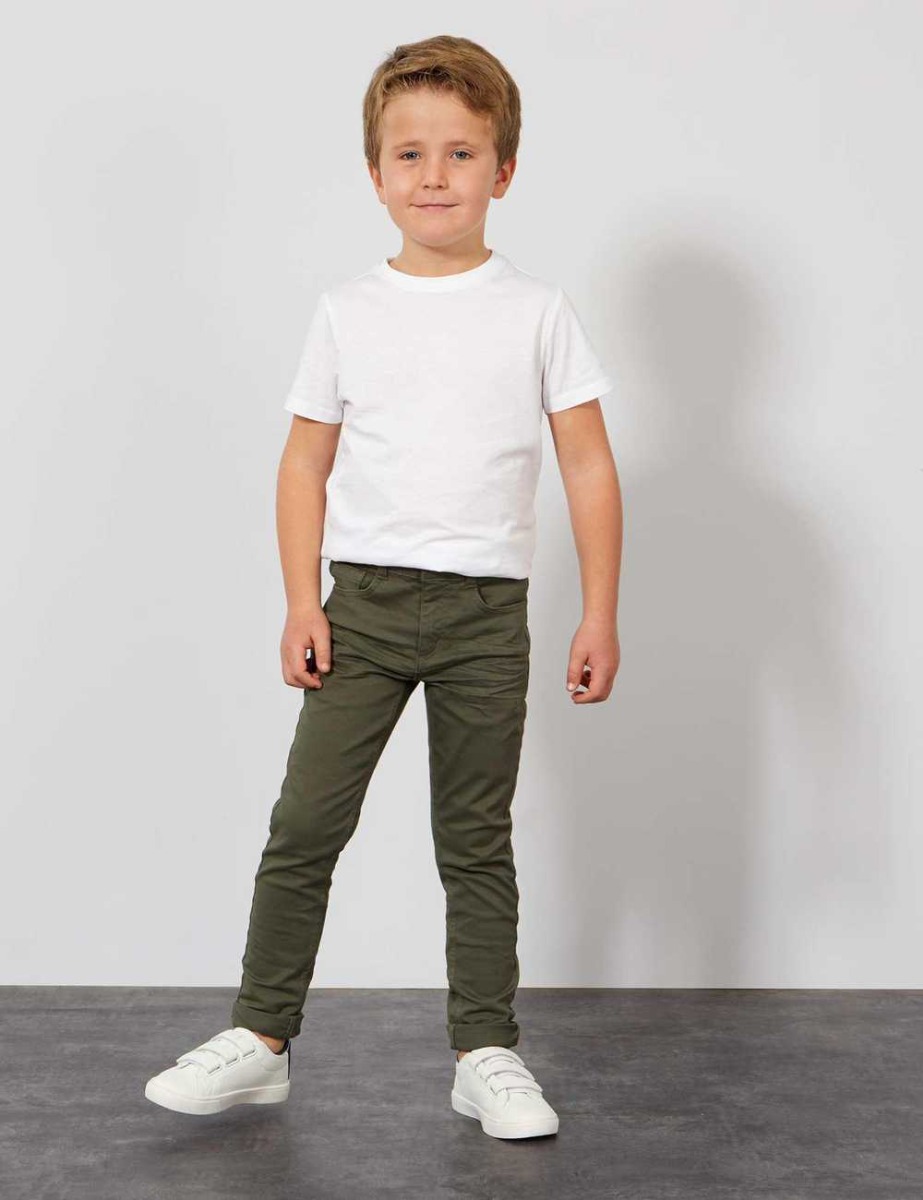 Котоновые штаны Slim-fit для мальчика