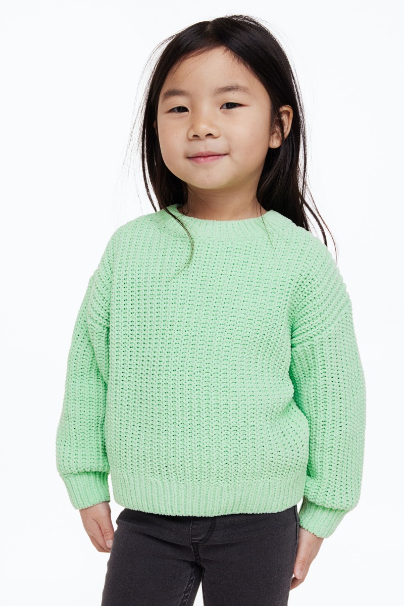 В'язаний светр з синелі для дитини, 1094835021