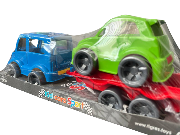 Набор авто 'Kid cars Sport' на планшетке (автобус + гольф) 3 шт., Tigres 39823