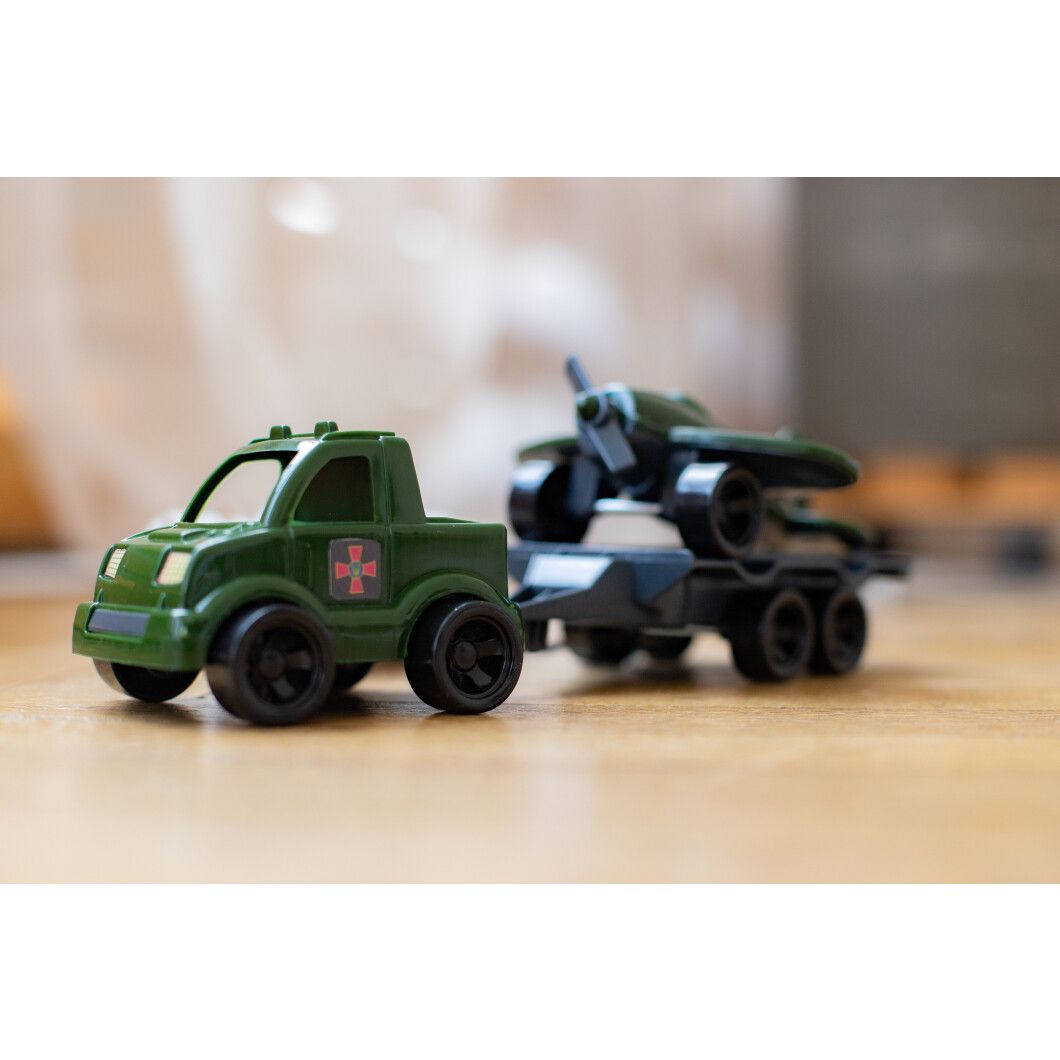 Набор авто 'Kid cars Sport' військовий на планшетке 3 шт., Tigres 39997
