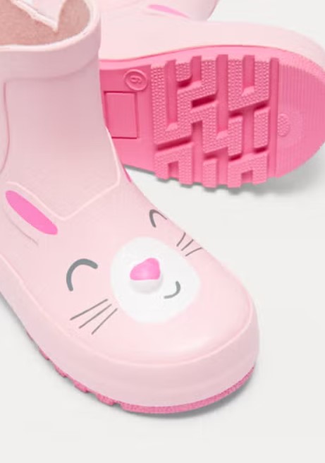 Гумові чоботи для дівчинки