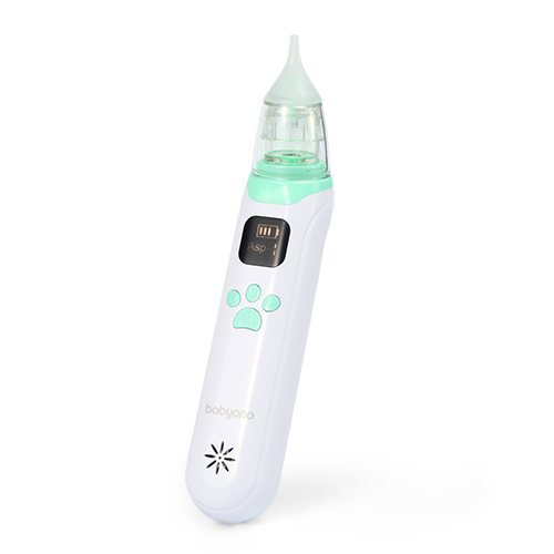 Аспиратор для носа электронный с LCD экраном и мелодиями BabyOno (1470)
