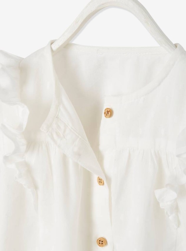 Бавовняна блуза для дівчинки, 1050112