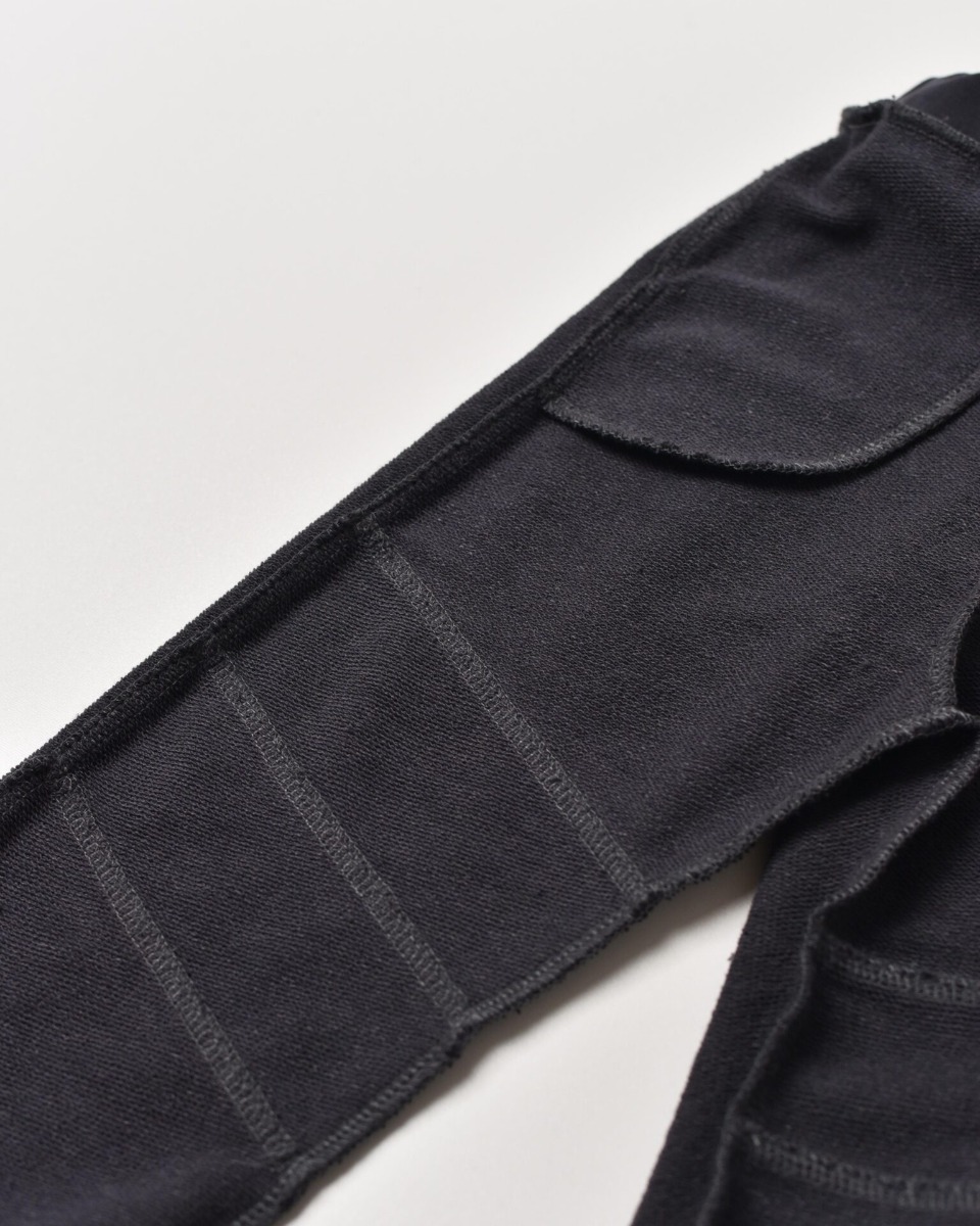 Трикотажные штаны с махровой нитью внутри (черные), Coolton