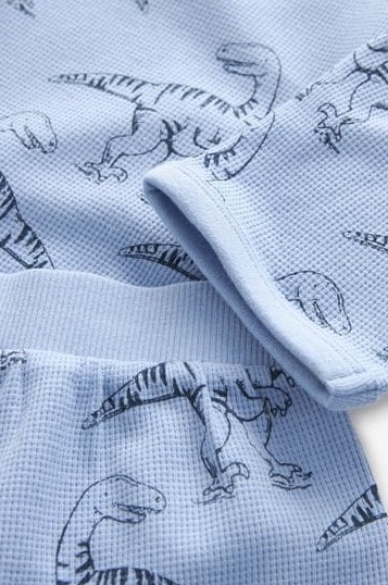 Трикотажная пижама для мальчика 1 шт. (голубая)