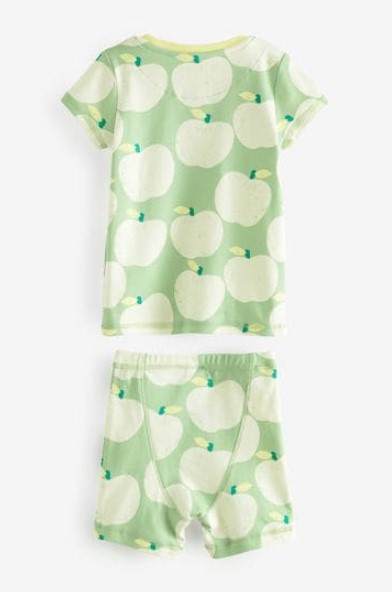 Трикотажна піжама для дитини 1 шт. (з зеленим принтом)