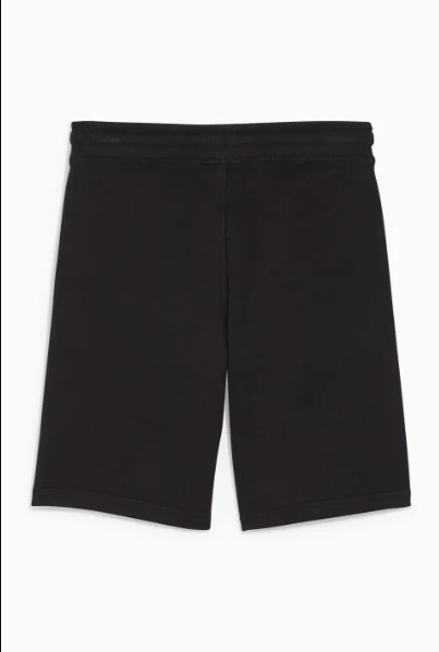 Трикотажные шорты с махровой нитью внутри для мальчика (черные) 2197929
