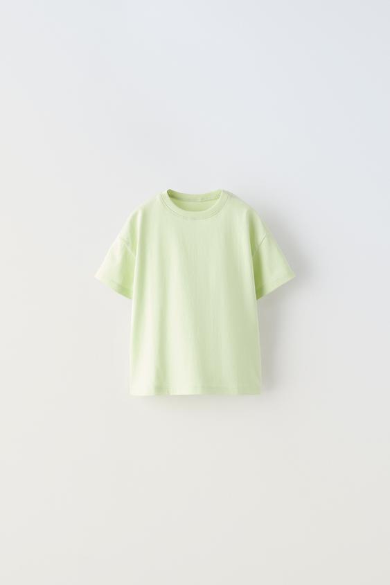 Базовая футболка для ребенка 1 шт. (салатовая)