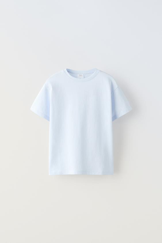 Трикотажна футболка для дитини 1 шт. (блакитна)