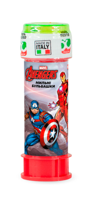 Мыльные пузыри - The Avengers (60 ml) (1 шт.), Dulcop Bubble World 103001110081