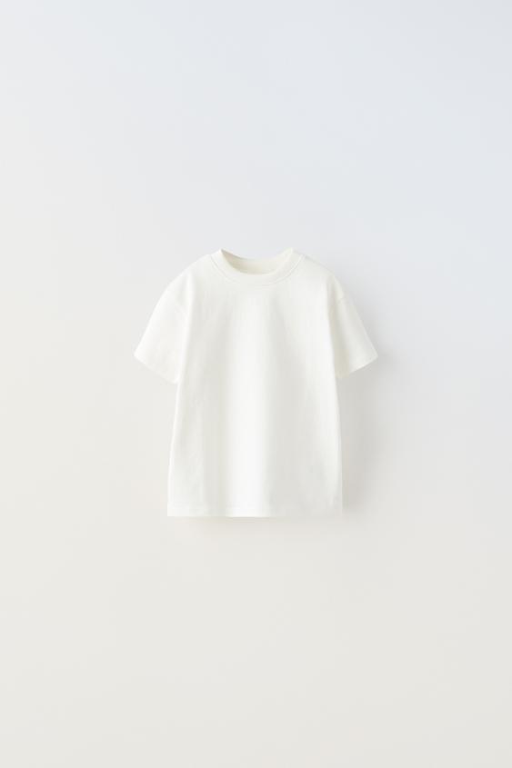 Базовая футболка для ребенка 1 шт. (белая)