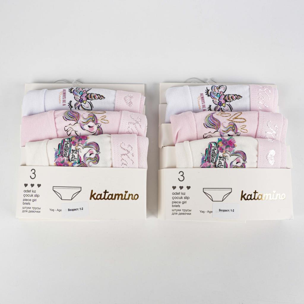 Набор трусиков для девочки (3 шт.),  K128454 Katamino