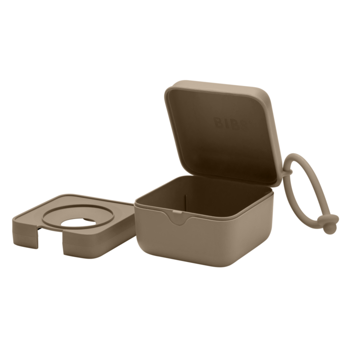 Футляр для пустушок BIBS Pacifier Box – Dark Oak