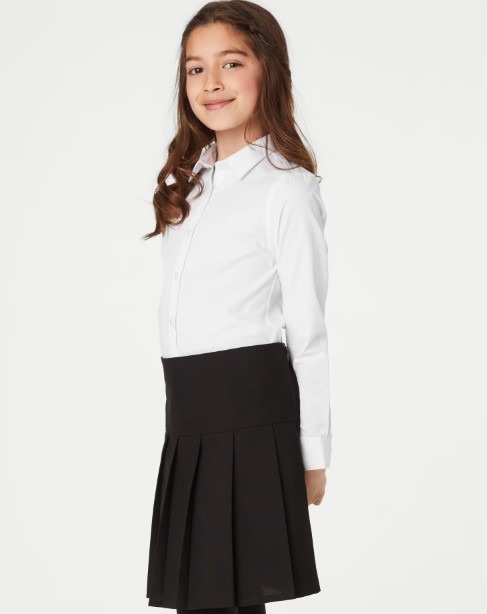 Рубашка с длинным рукавчиком Slim Fit  для девочки (1 шт.)