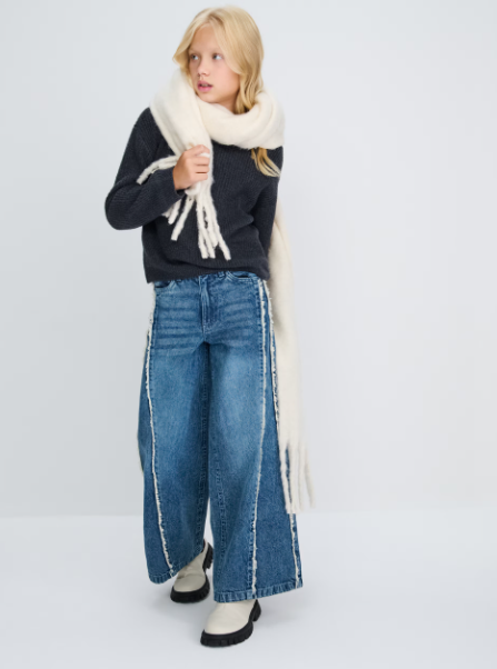 Джинси WIDE LEG для дівчинки, 871ET-52J
