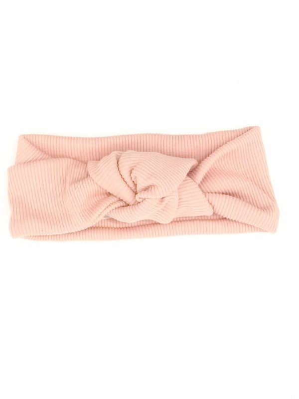 Трикотажная повязка для девочки (светло-розовая), Talvi 01616