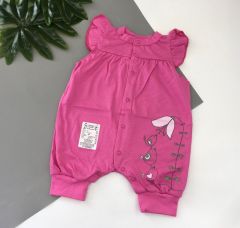 Трикотажний пісочник для дівчинки (рожевий), Мамине чадо 01-55
