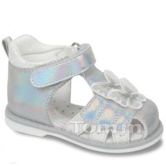 Шкіряні сандалі для дівчинки, C-T9808-W