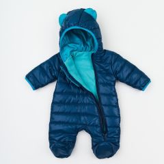 Теплий комбінезон з капюшоном для дитини (темно-синій), 8ПЛ066