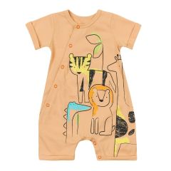 Трикотажный песочник для ребенка (светло-оранжевый), 38КЛ068