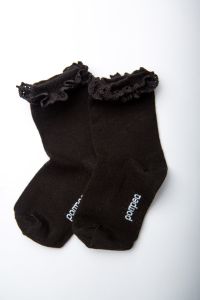 Шкарпетки для дівчинки "Diamante" (чорні), Pompea.