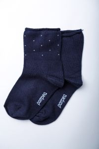 Шкарпетки для дівчинки "Diva" (темно-сині), Pompea.