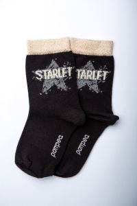 Шкарпетки для дівчинки "Ametista" (чорні), Pompea.