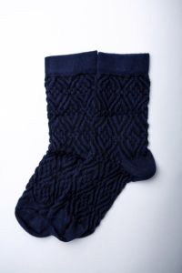 Шкарпетки для дівчинки "Zafirro" (темно-сині), Pompea.