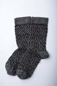 Шкарпетки для дівчинки "Zafirro" (темно-сірі), Pompea.
