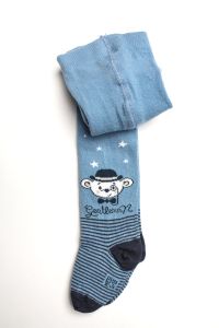 Колготки для мальчика "Bear" (синие), Pompea.