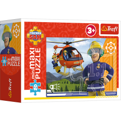 Міні-максі пазли Пожежник Сем/Fireman Sam "Вертоліт" Trefl 21112