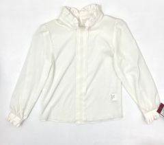 Стильная блуза для девочки (белая), 1092