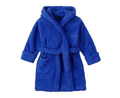Плюшевий халат для дитини (синій), 16MX101/16MX102