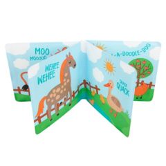 Мягкая книжка с пищалкой "Цветная ферма", Canpol babies 2/083