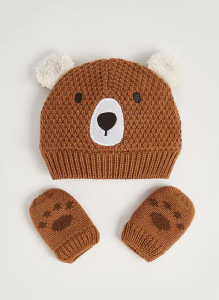 Комплект (шапка+рукавички) для дитини