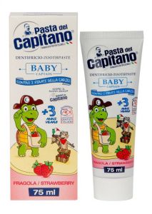 Зубная паста Pasta Del Capitano, Baby Strawberry (75 мл), PTPBS75