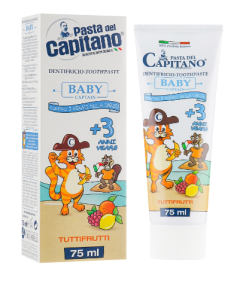 Зубная паста Pasta Del Capitano, Baby Tutti-frutti (75 мл), PTPBTF75