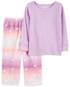 Пижама для для девочки с флисовыми штанами
