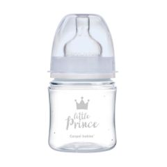 Бутылка антиколиковая с широким отверстием 120 мл ''PP Easystart Royal baby'', Canpol Babies 35/233_blu