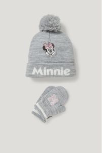 Набір (шапка і рукавички) Minnie Mouse для дівчинки