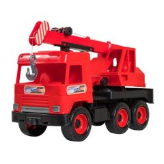 Авто "Middle truck" кран (красный) в коробке, 39487