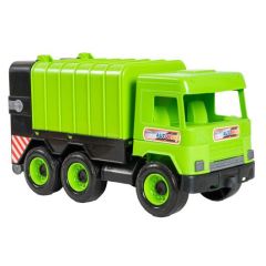 Авто "Middle truck" сміттєвоз (зелений) в коробці, 39484
